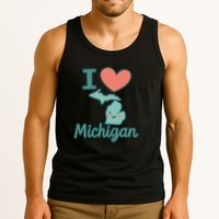 I Heart Michigan Tank Top