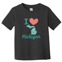 I Heart Michigan Toddler T-Shirt
