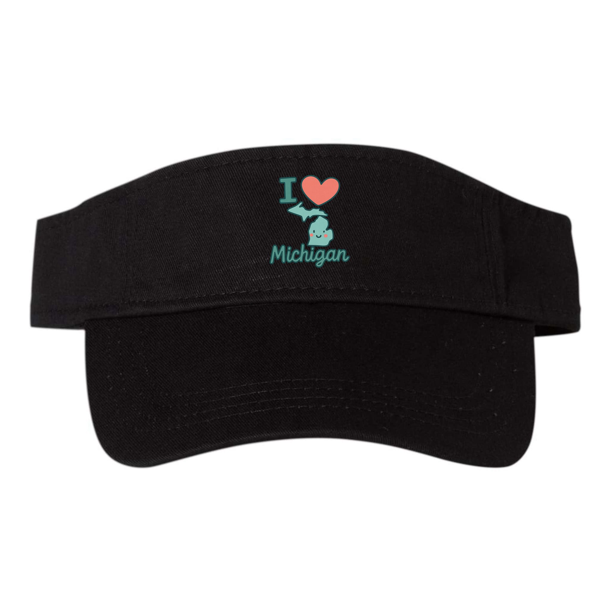 I Heart Michigan Visor
