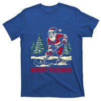 Ice Hockey Merry Puckmas Icehockey Player Christmas Ugly Gift T-Shirt