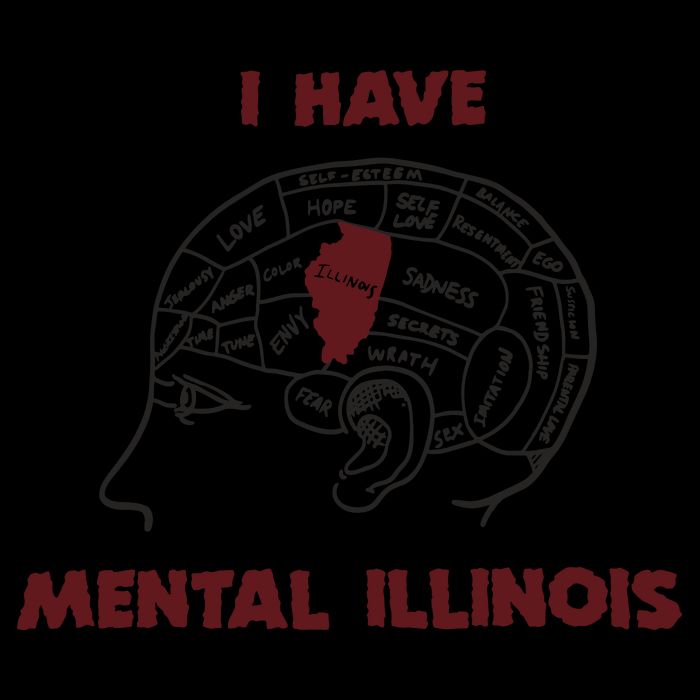 I Have Mental Illinois Mental Illness Mental Health Impact Tech Backpack