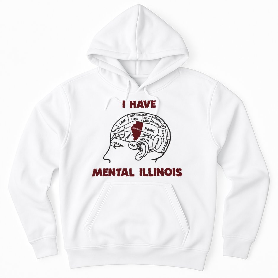 I Have Mental Illinois Mental Illness Mental Health Hoodie