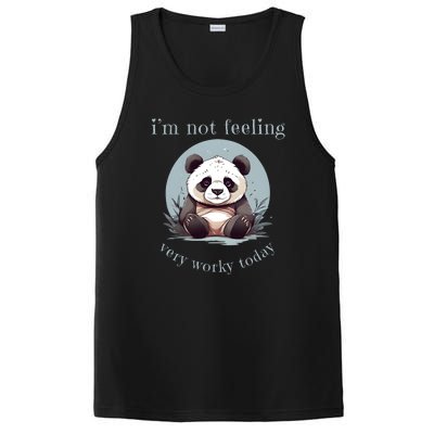 I Hate Mornings Panda PosiCharge Competitor Tank