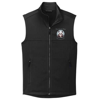 I Hate Mornings Panda Collective Smooth Fleece Vest