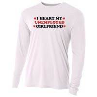 I Heart My Unemployed Girlfriend Cooling Performance Long Sleeve Crew