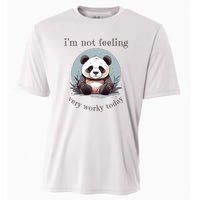 I Hate Mornings Panda Cooling Performance Crew T-Shirt