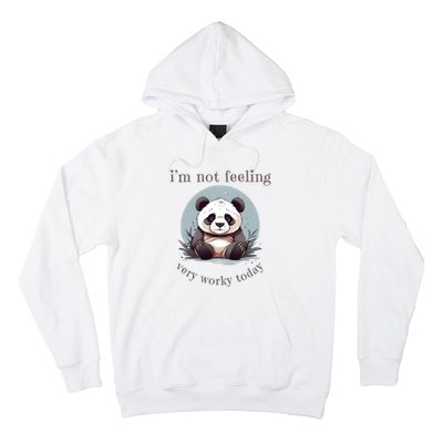 I Hate Mornings Panda Hoodie