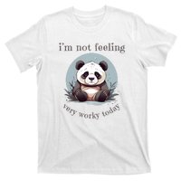 I Hate Mornings Panda T-Shirt