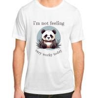 I Hate Mornings Panda Adult ChromaSoft Performance T-Shirt