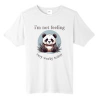 I Hate Mornings Panda Tall Fusion ChromaSoft Performance T-Shirt