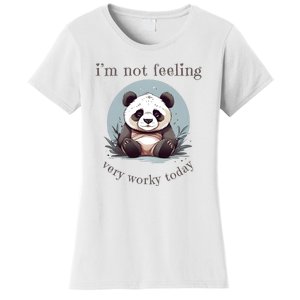 I Hate Mornings Panda Women's T-Shirt