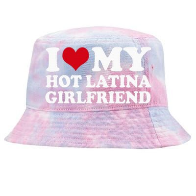 I Heart My Hot Latina Girlfriend Tie-Dyed Bucket Hat