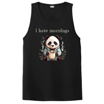 I Hate Mornings Panda PosiCharge Competitor Tank