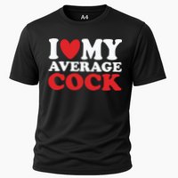 I Heart My Average Cock Cooling Performance Crew T-Shirt