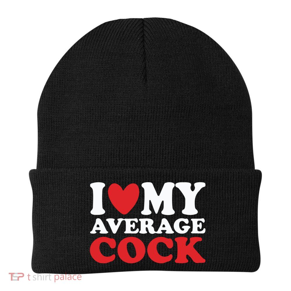 I Heart My Average Cock Beanie