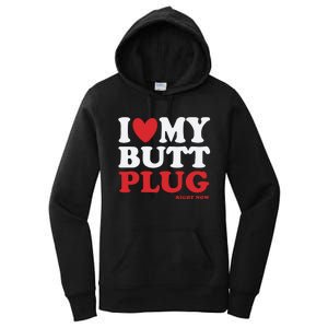 I Heart My Butt Plug Women's Pullover Hoodie