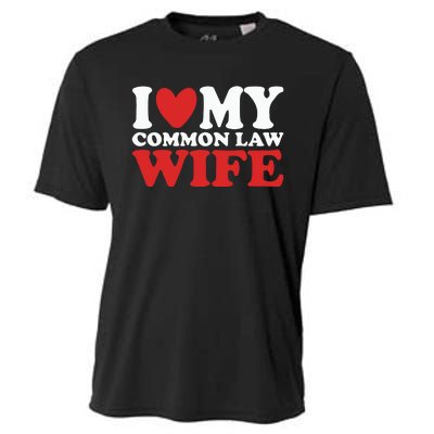 I Heart My Common Law Wife Cooling Performance Crew T-Shirt