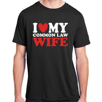 I Heart My Common Law Wife Adult ChromaSoft Performance T-Shirt