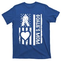 Ice Hockey Mom Goalie Usa Flag Gift T-Shirt