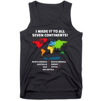 I Have Made It To All Seven Continents Tank Top