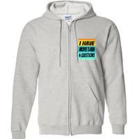 I Have More Than Four Questions Passover Full Zip Hoodie