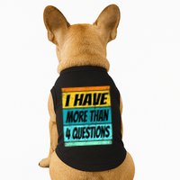 I Have More Than Four Questions Passover Doggie Tank
