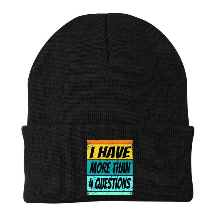 I Have More Than Four Questions Passover Beanie