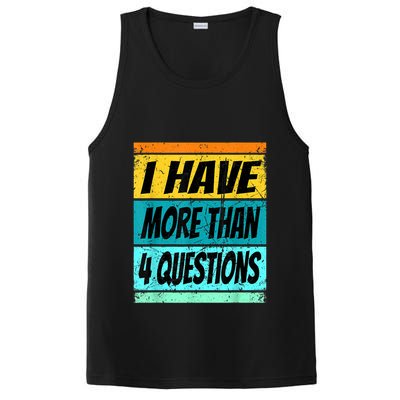 I Have More Than Four Questions Passover PosiCharge Competitor Tank