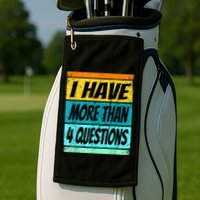 I Have More Than Four Questions Passover Golf Towel