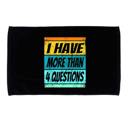 I Have More Than Four Questions Passover Microfiber Hand Towel