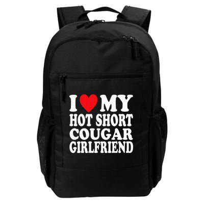I Heart My Hot Short Cougar Girlfriend I Love My Short Gf Backpack
