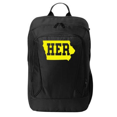 Iowa Her Map City Backpack