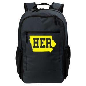 Iowa Her Map Daily Commute Backpack