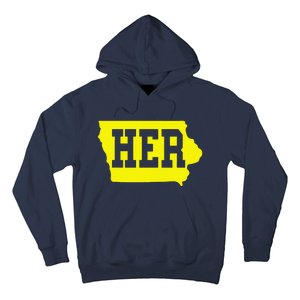 Iowa Her Map Hoodie