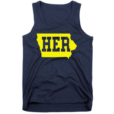 Iowa Her Map Tank Top