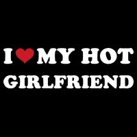 I Heart My Hot Girlfriend Cooling Performance Crew T-Shirt