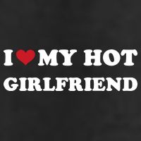 I Heart My Hot Girlfriend Adult Drive Performance Visor