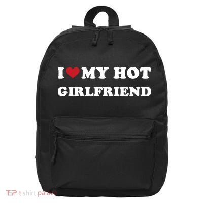 I Heart My Hot Girlfriend 16 in Basic Backpack