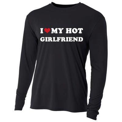I Heart My Hot Girlfriend Cooling Performance Long Sleeve Crew