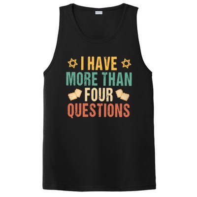 I Have More Than Four Questions Happy Passover Decorations Passover Family PosiCharge Competitor Tank