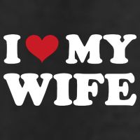 I Heart My Wife 11oz C Handle Ceramic Mug