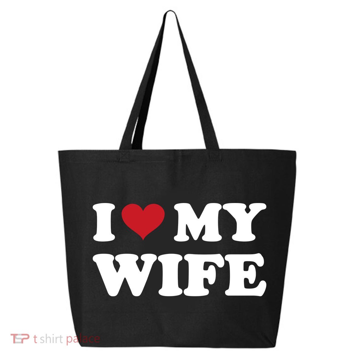 I Heart My Wife 25L Jumbo Tote