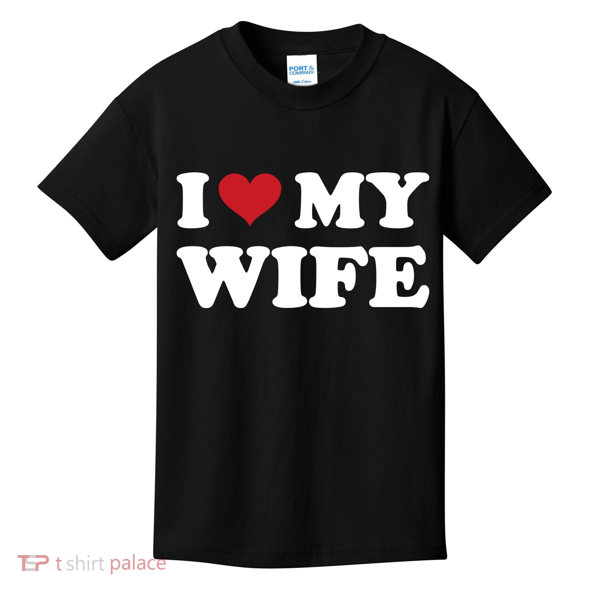 I Heart My Wife Kids T-Shirt