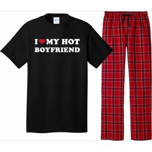 I Heart My Hot Boyfriend Pajama Set