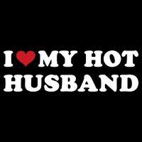 I Heart My Hot Husband Tie-Dye T-Shirt