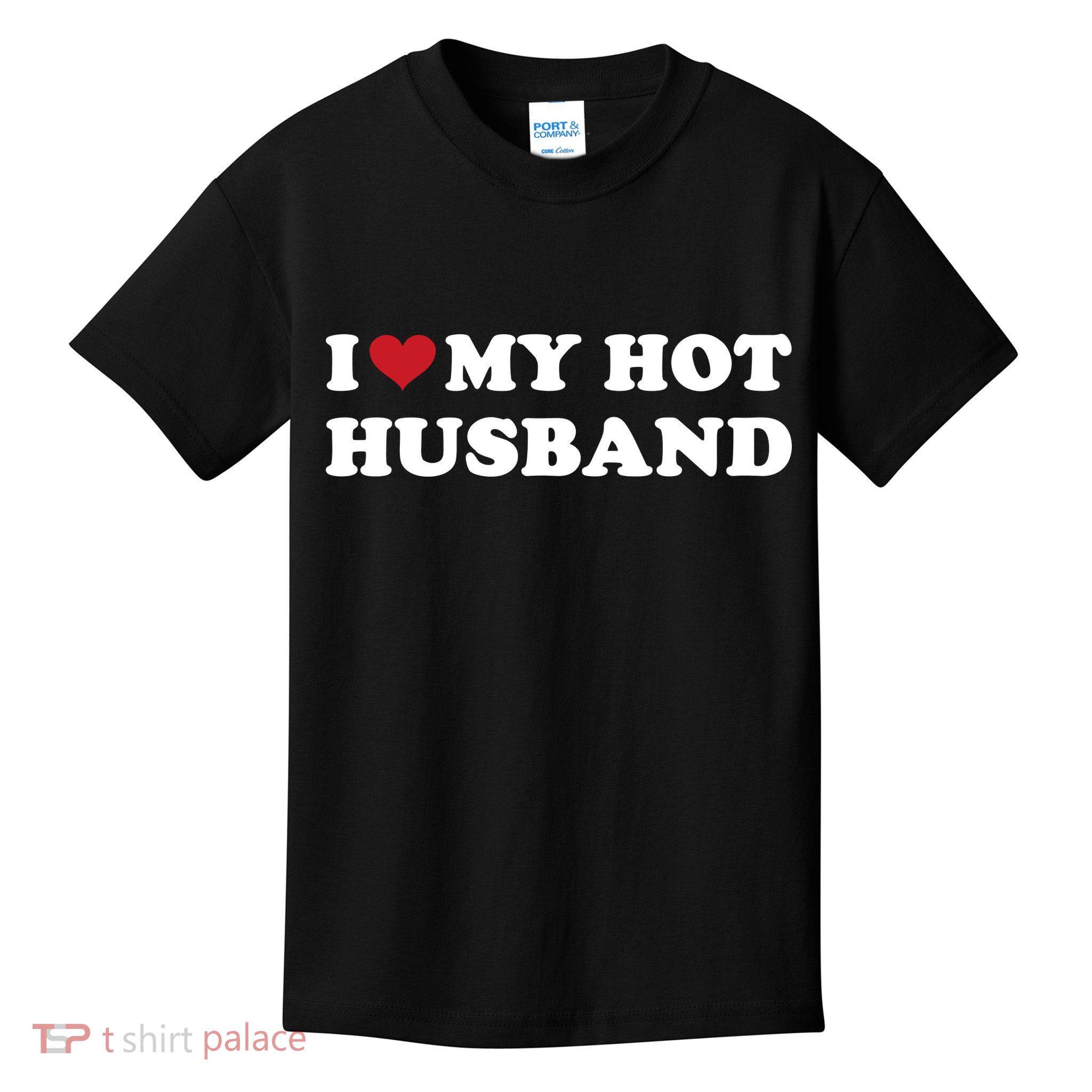 I Heart My Hot Husband Kids T-Shirt