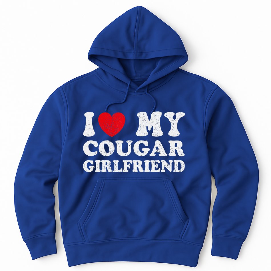 I Heart My Cougar Girlfriend I Love My Cougar Girlfriend GF Hoodie