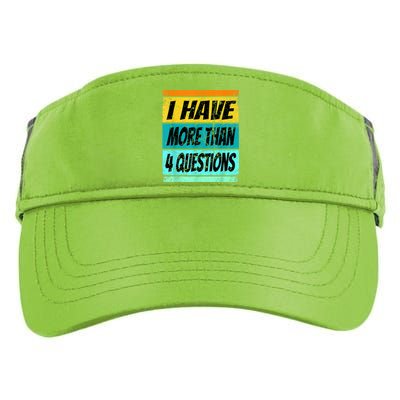 I Have More Than Four Questions Adult Drive Performance Visor