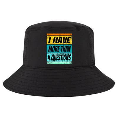 I Have More Than Four Questions Cool Comfort Performance Bucket Hat