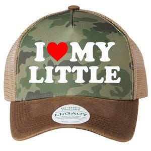 I Heart My Little Love Matching Little Big Sorority Legacy Tie Dye Trucker Hat